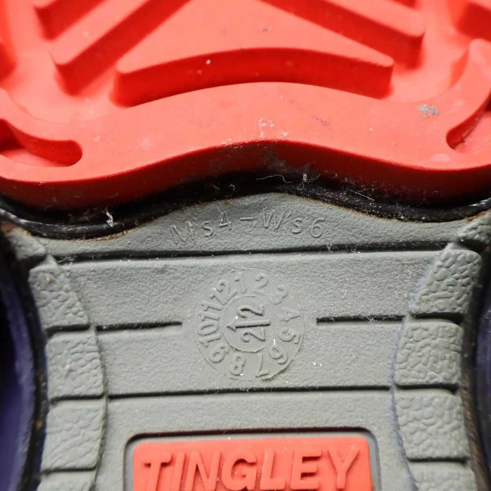 Tingley Flite Unisex M4 W6 Rain Boots Blue Slip Resistant Waterproof Utility